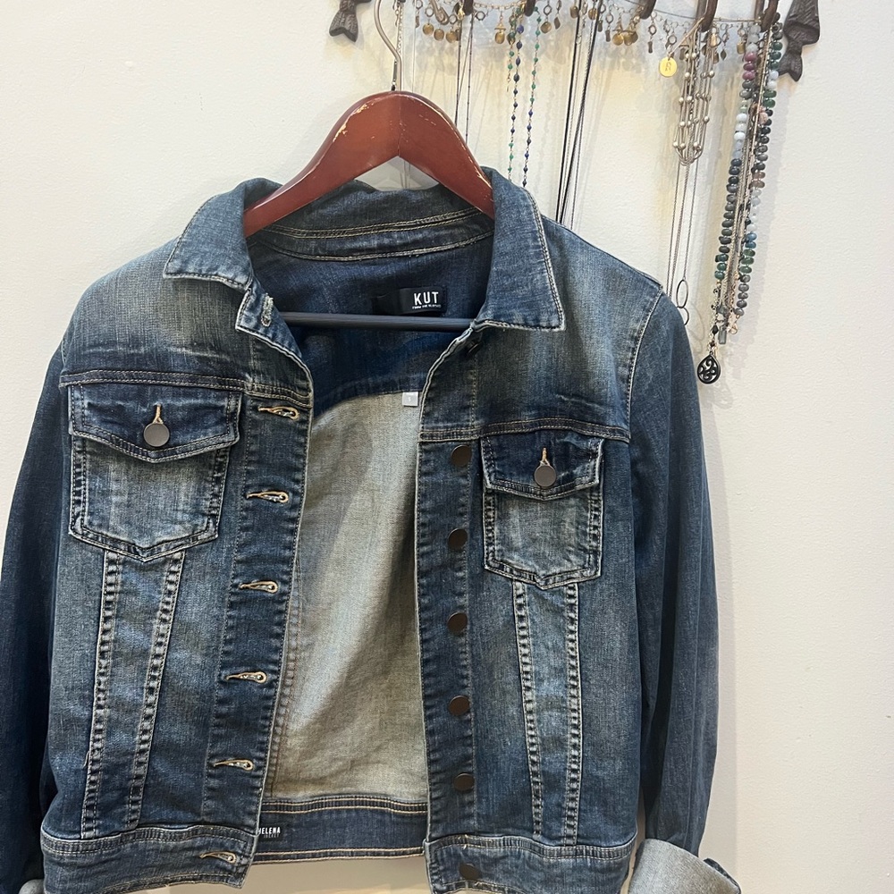 Kut from the Kloth Blue Jean Jacket